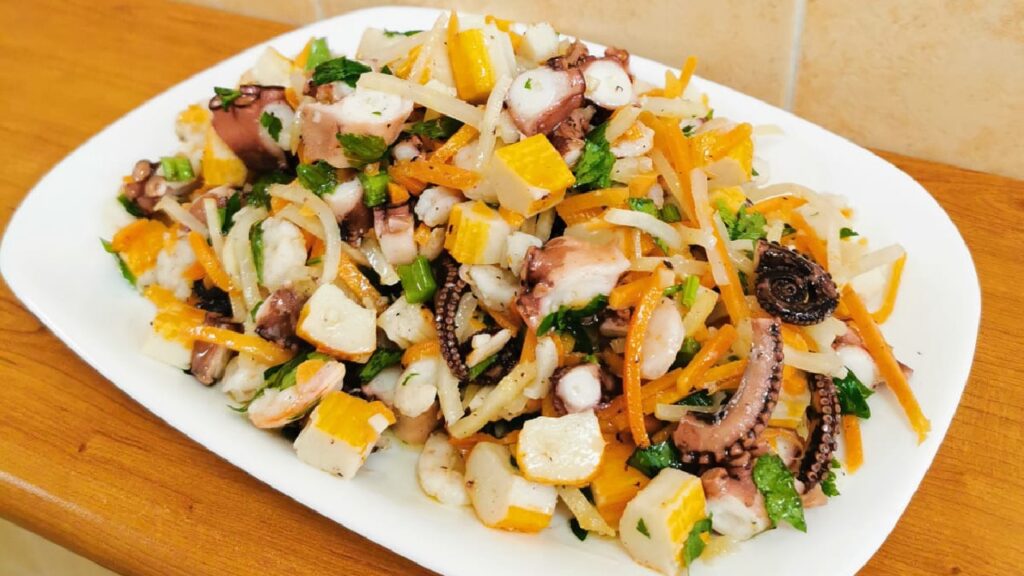 COME CUCINARE L’INSALATA DI MARE