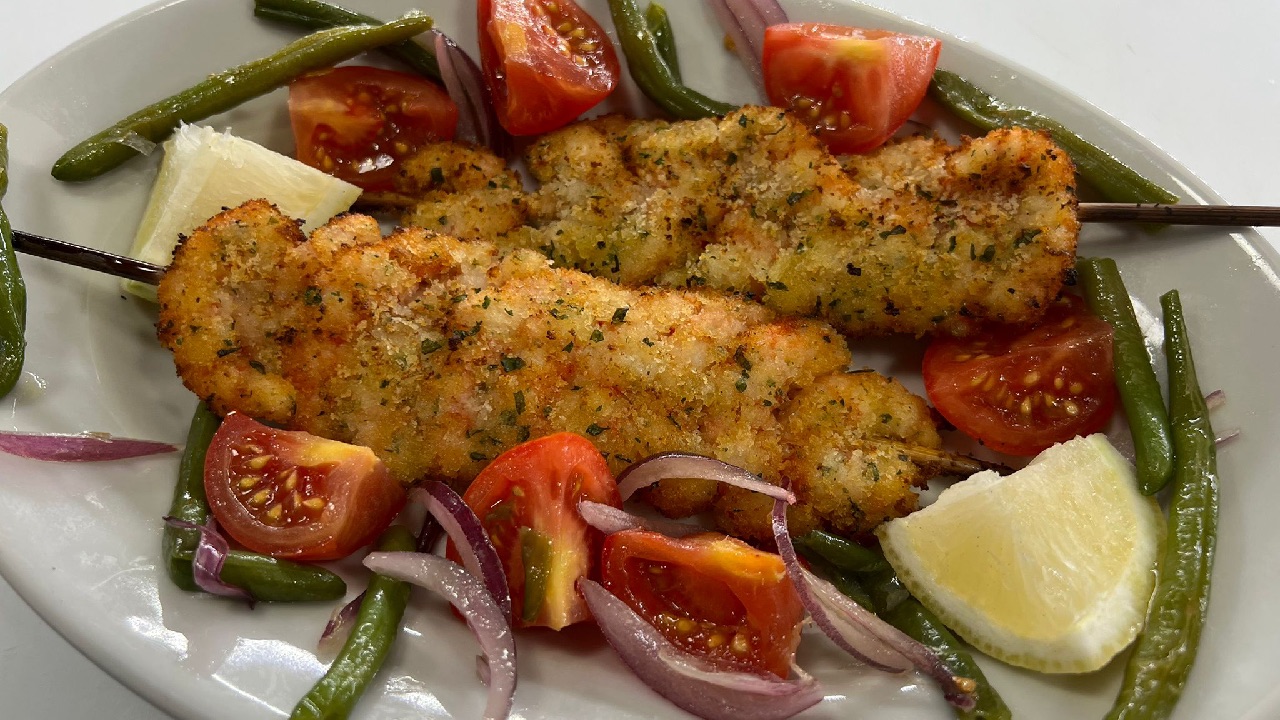 spiedini di gambero rosso