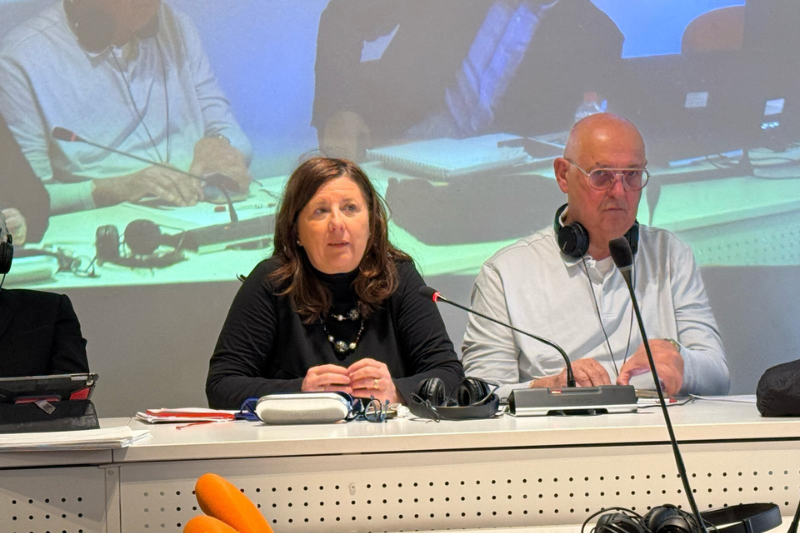 Pier Antonio Salvador e Elena Ghezzi per la riconferma al Wp Fish Copa Cogeca